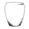 vaso in cotto: h 49 cm diametro 42 cm